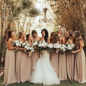 Beautiful bridesmaids hairstyles_half up half down 14