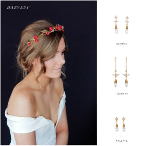 HARVEST crown and earring suggestions