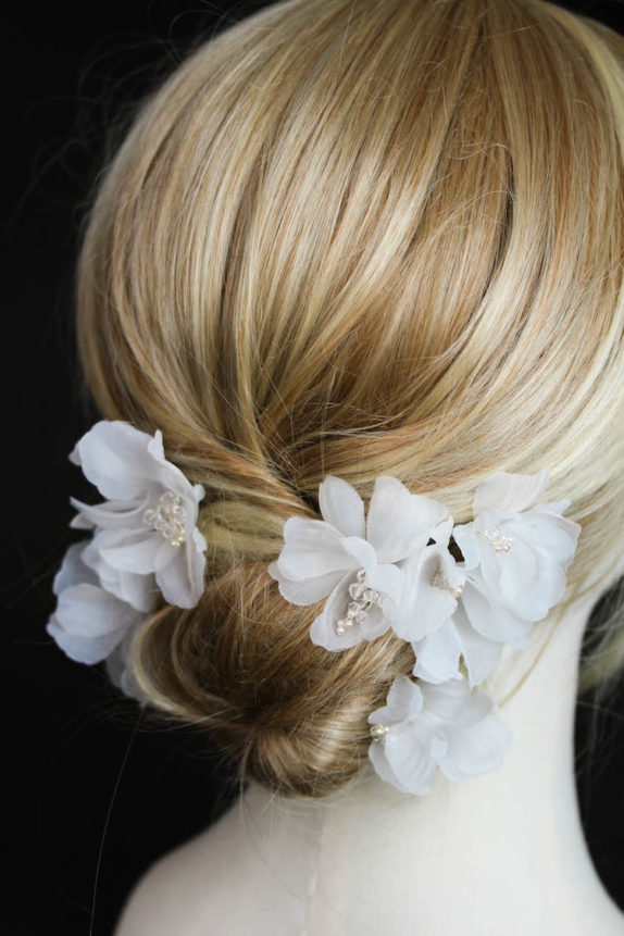 ROSA wedding hair flowers 1