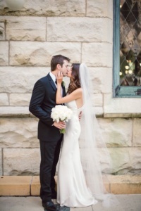 Gorgeous wedding hairstyles with veils_down hair with veil 5