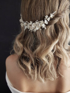 EMILIE floral bridal headpiece 1