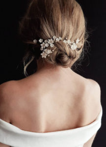 LAURETTE floral wedding hair pins