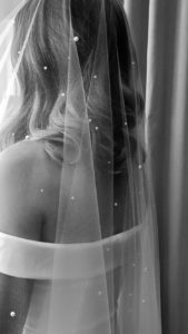 NADIA long pearl bridal veil 16