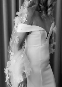 RIVIERA lace wedding veil 3