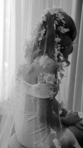 RIVIERA lace wedding veil 7