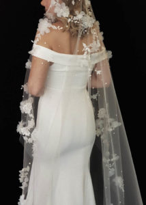 RIVIERA lace wedding veil 8