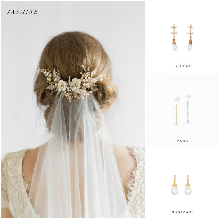 JASMINE headpiece and earring suggestions