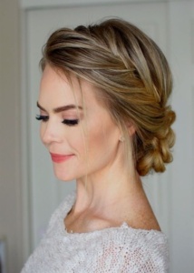 Beautiful braided wedding hairstyles_braided updo 2