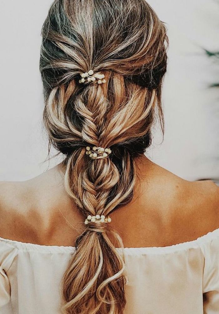 braided wedding hair