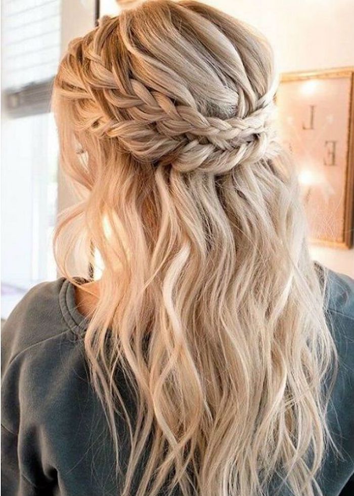 braided wedding hair