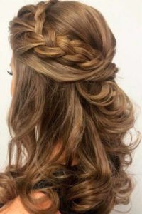Beautiful braided wedding hairstyles_half up hairstyles 7