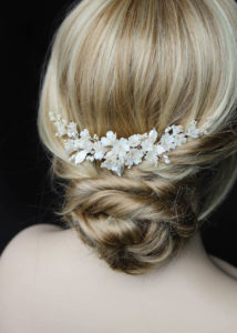 EMILIE floral bridal headpiece