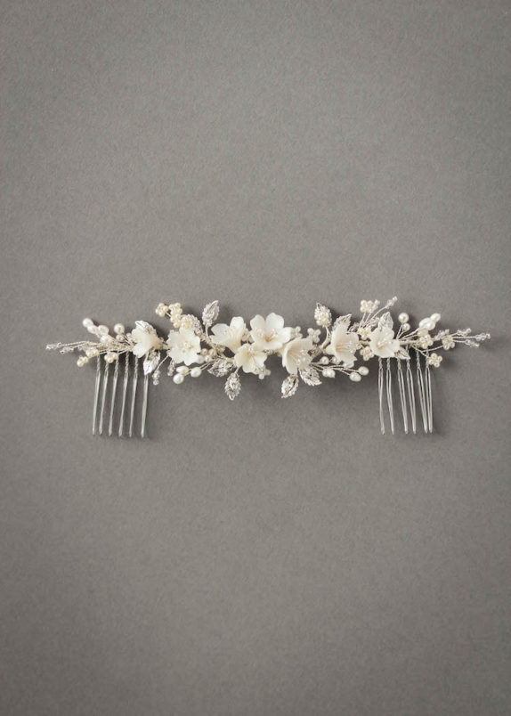 ODE TO DUSK_ivory floral hair piece 1