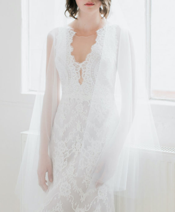 ROSELLA Chapel Veil With Blusher 10