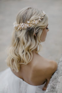 ANA ROSA floral wedding headpiece 1