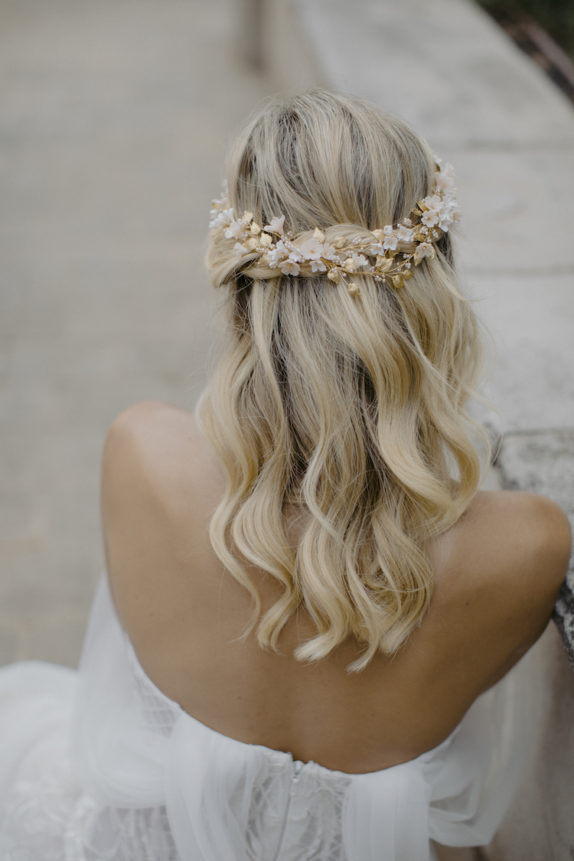 ANA ROSA floral wedding headpiece 3