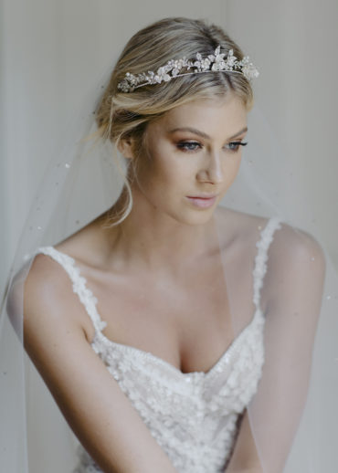 CASHMERE crystal wedding tiara 1