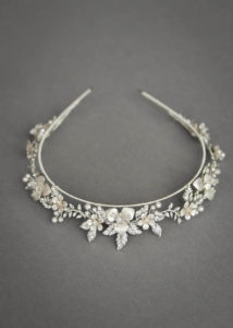 CASHMERE crystal wedding tiara 5