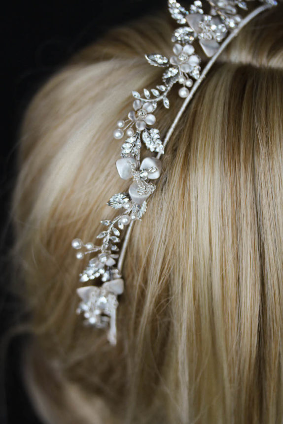 CASHMERE crystal wedding tiara 6