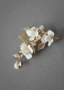 IRIS bridal hair comb 6