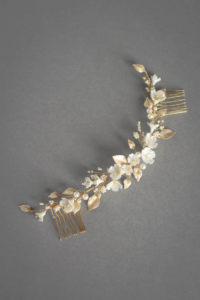 LYRIC floral bridal headpiece 4