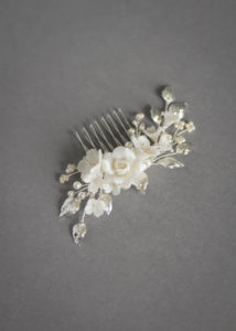 PRIMROSE bridal hair comb 9