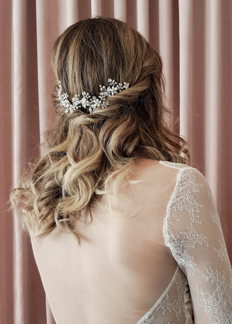 SOPHIA | wedding hair pieces - TANIA MARAS | bespoke wedding headpieces