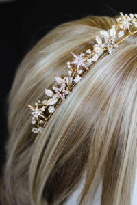 Starry Night_gold wedding crown with stars_2