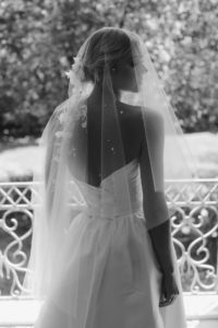 WEEPING CHERRY short wedding veil 12
