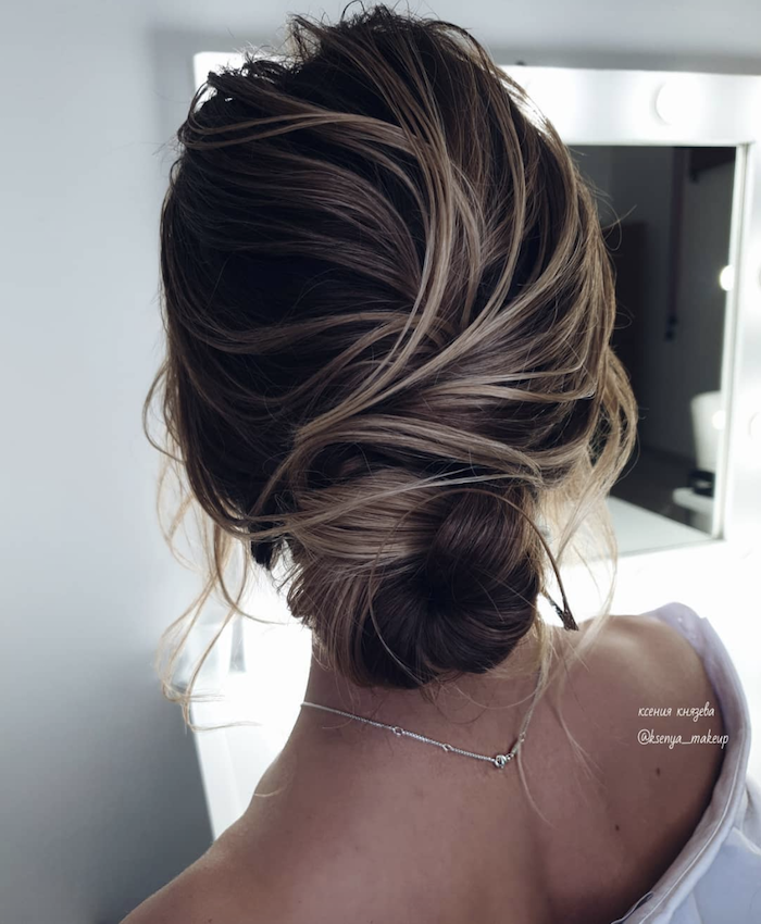 Wedding hair trends for 2019_textured twists 2
