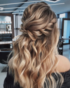 Wedding hair trends for 2019_textured twists 7