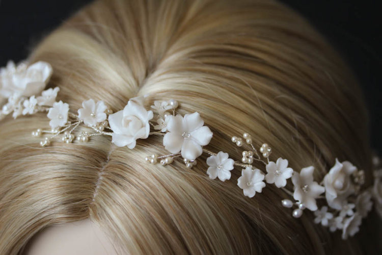 Blossoming Halo_wedding flower crown for Lorraine 7