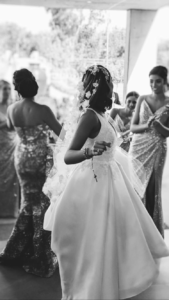 Bride Jemma Wearing Riviera Veil 2