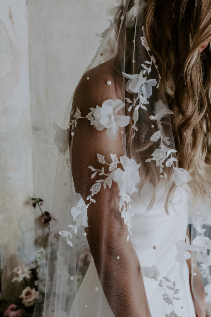 Embellished Veils For The Modern Bride Riviera Veil