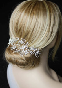 To the Moon and Back_Bespoke for Frances_silver crystal hair piece 2