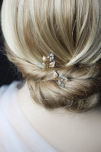BLUEBELLS pale blue crystal hair pins 3