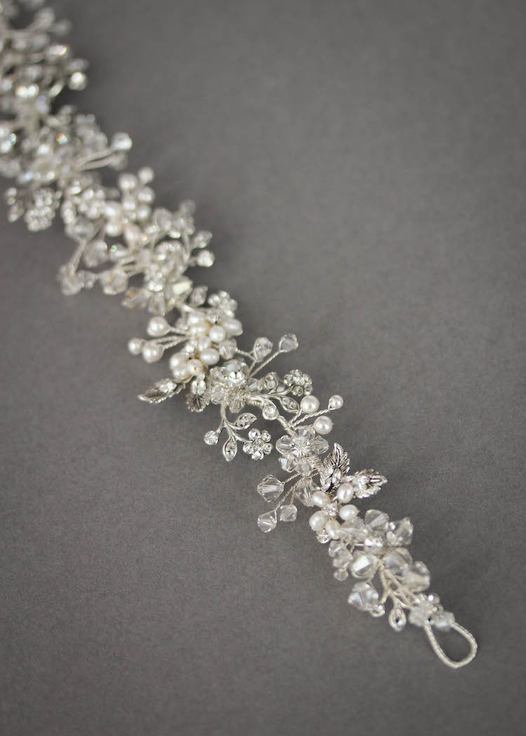 LADY LUXE_A crystal wedding headband for bride Jessica 4