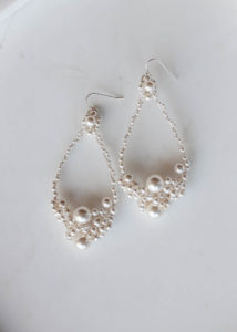 ZOE pearl teardrop earrings 5