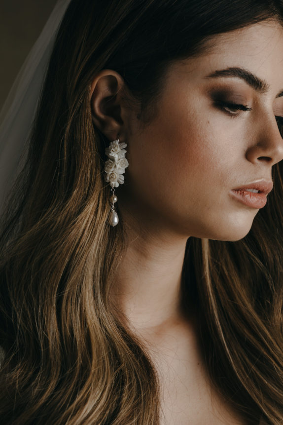 AMARIS pearl bridal earrings 1