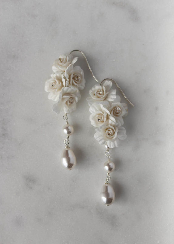 AMARIS pearl bridal earrings 8