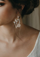 BOHEME teardrop bridal earrings 1