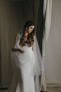 CAMILLE cathedral wedding veil 1