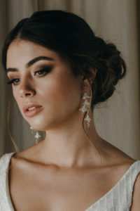 CASCADE floral bridal earrings 6