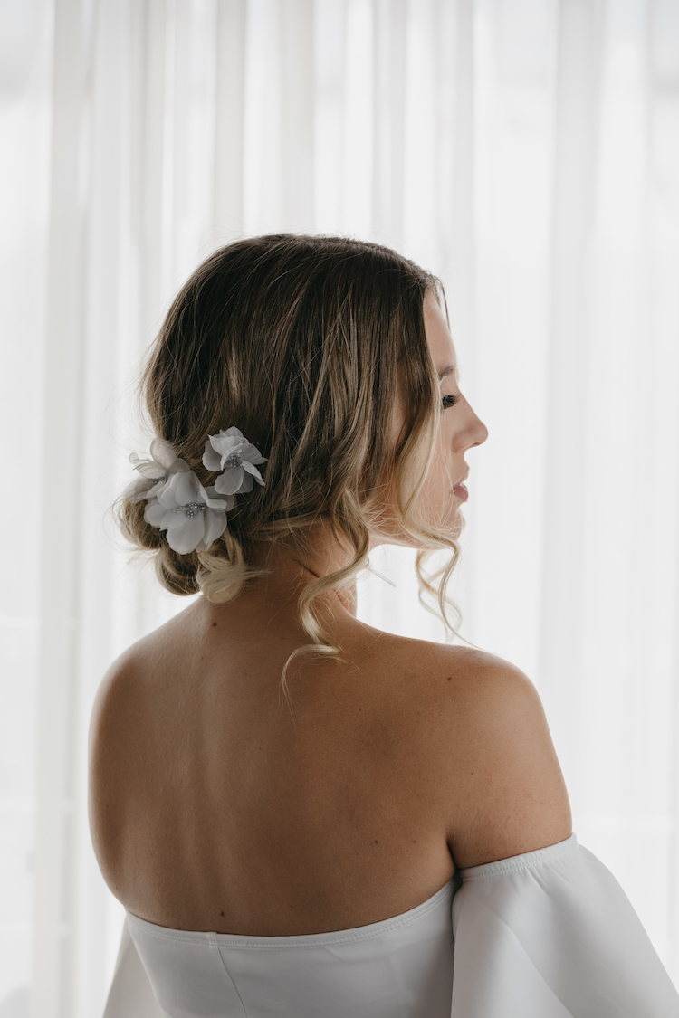ECHOES | floral bridal hair pieces - TANIA MARAS BRIDAL