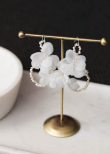 ELISABETTA floral bridal earrings 5