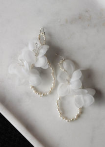 ELISABETTA floral bridal earrings 9