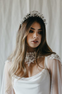ESMERALDA bridal cape 6