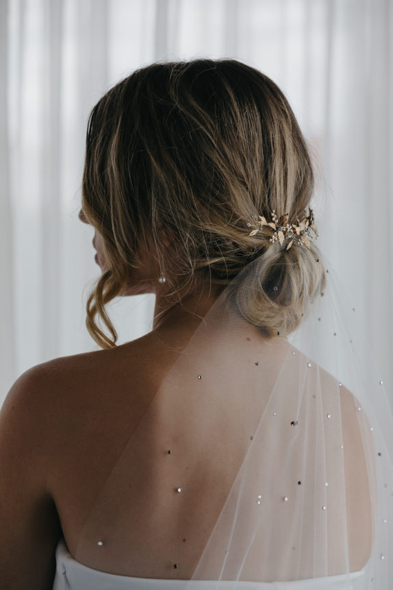 GILDED LILY bridal hair piece 6