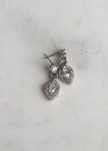 LUIS crystal bridal earrings 1