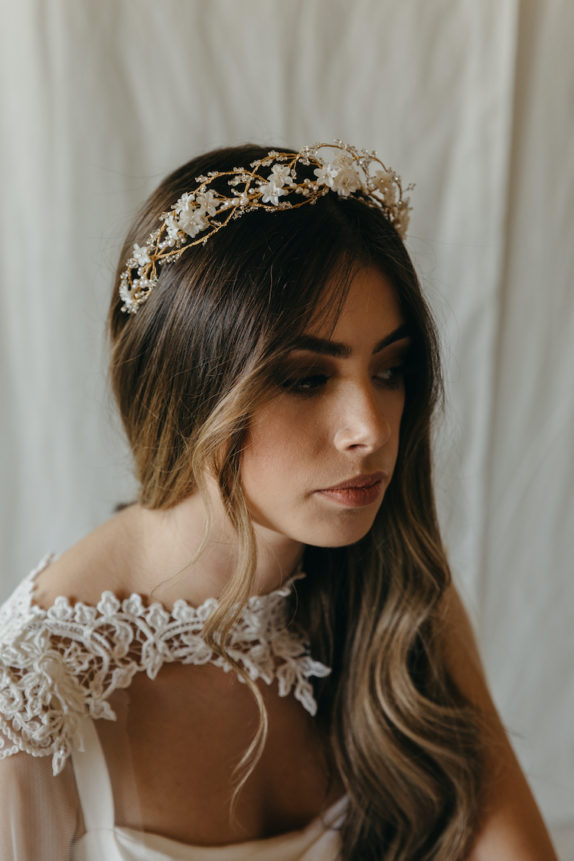 MARINA crystal bridal headband 2